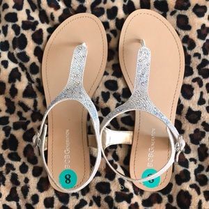 Gorgeous Rhinestone BCBG sandals